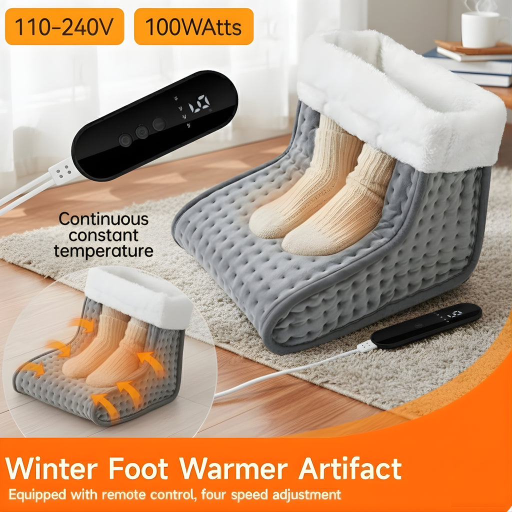 WarmNest Pro™ Premium Soft Electric Heated Foot Warmer Pad 9-gear