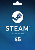 Steam Gift Card $5 (Global)