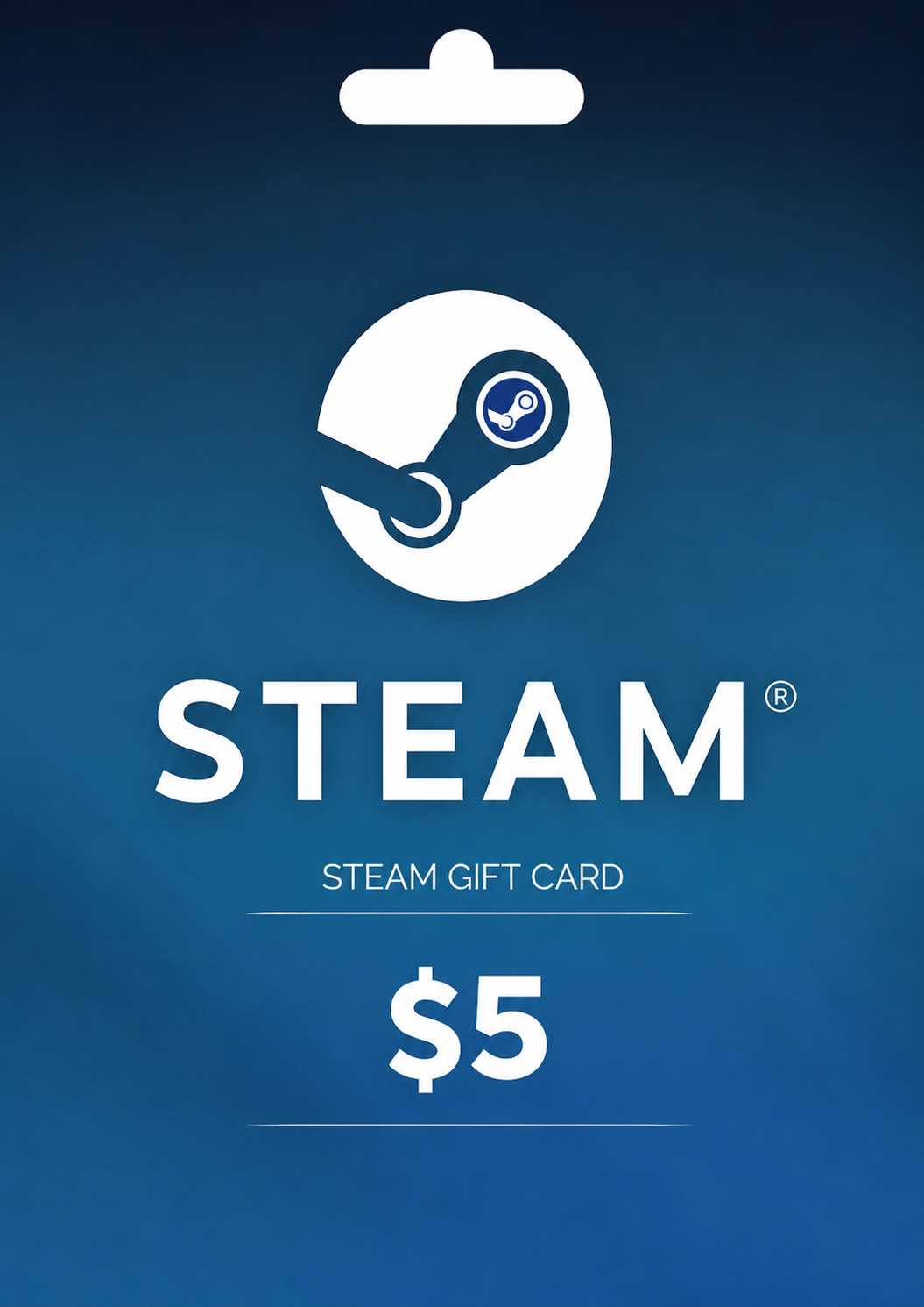 Steam Gift Card $5 (Global)