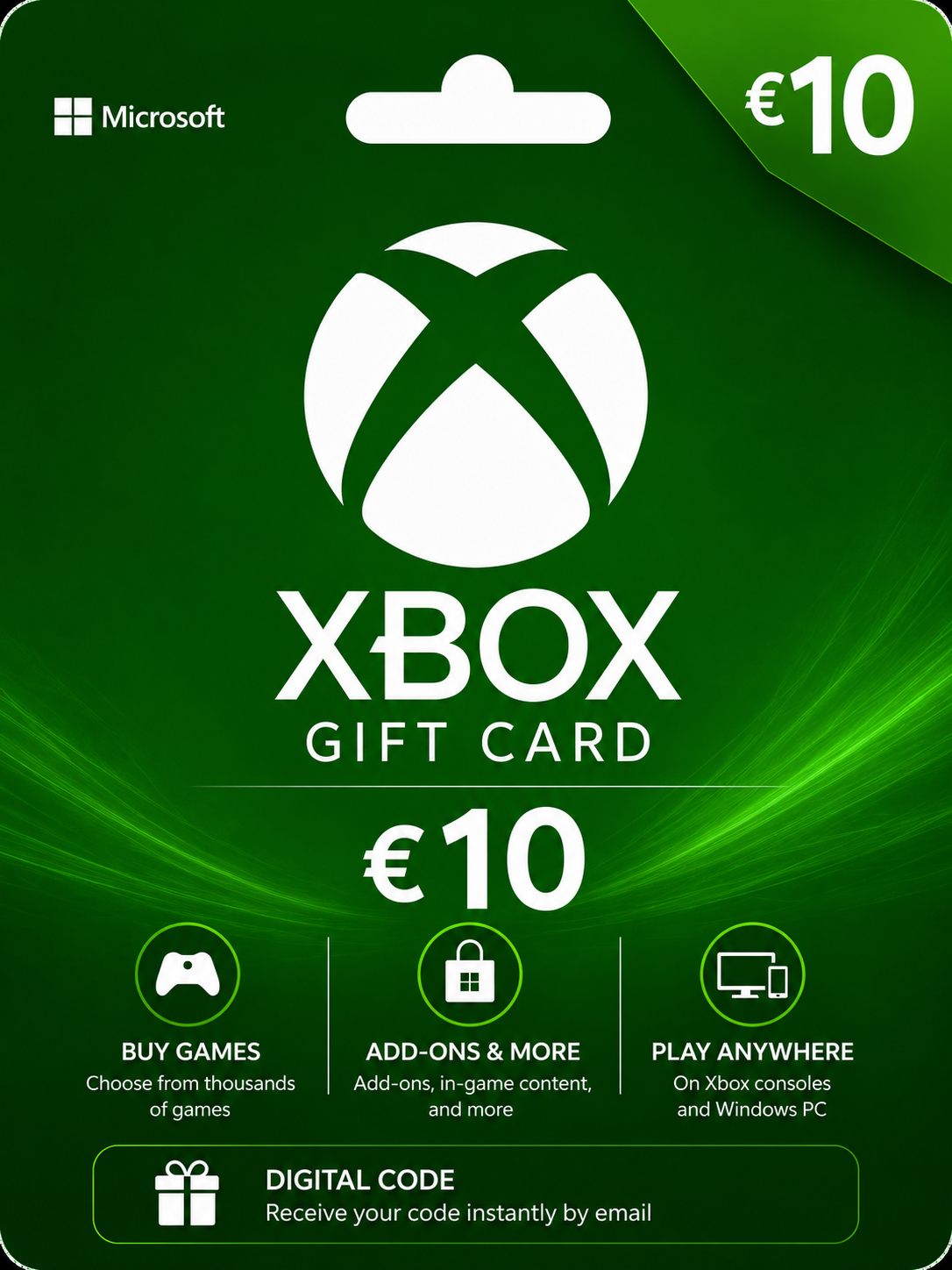 Xbox Gift Card $10 (Global)